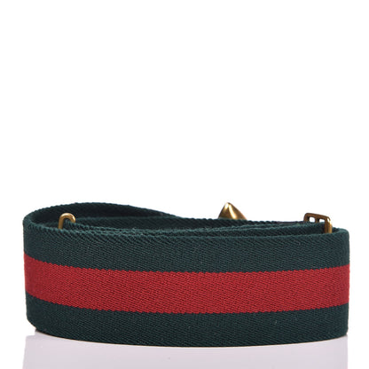 Gucci Web Wolf Belt 70 29 Green Red 3 of 5