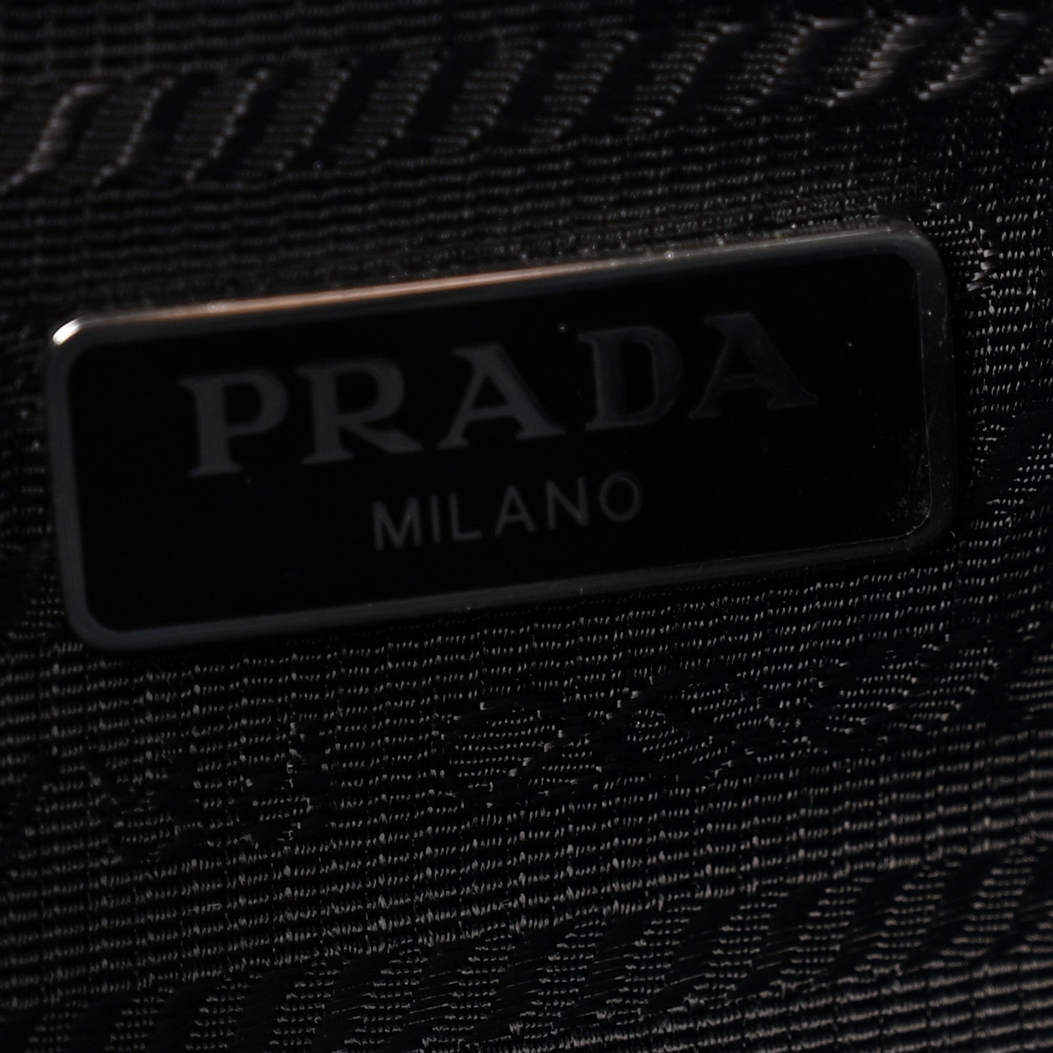 Prada Tessuto Nylon Mini Re-Edition 2000 Bag Black 5 of 9