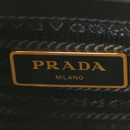 Prada Saffiano Soft Calfskin Large Tote Black 6 of 9