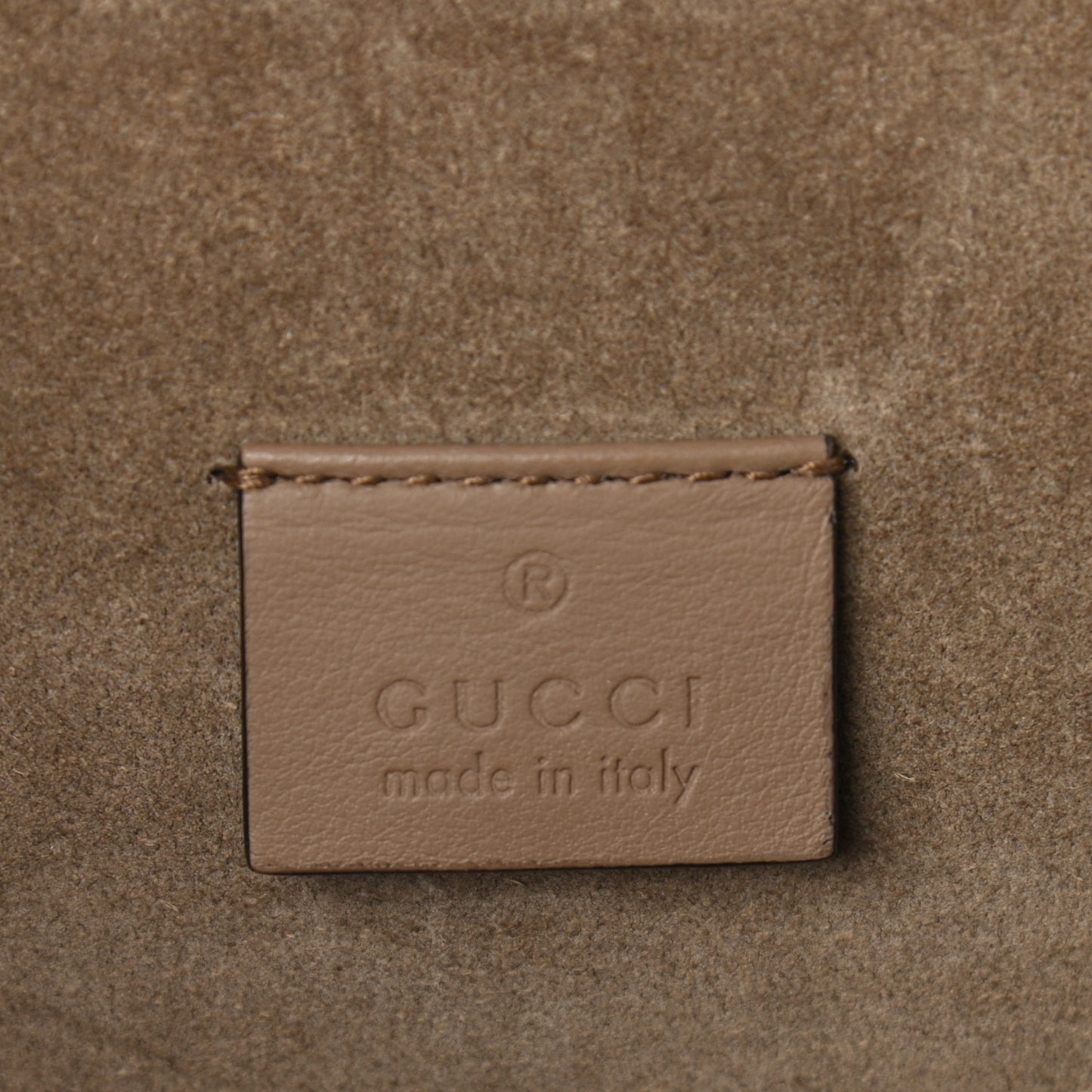 GG Supreme Monogram Small Dionysus Shoulder Bag Taupe