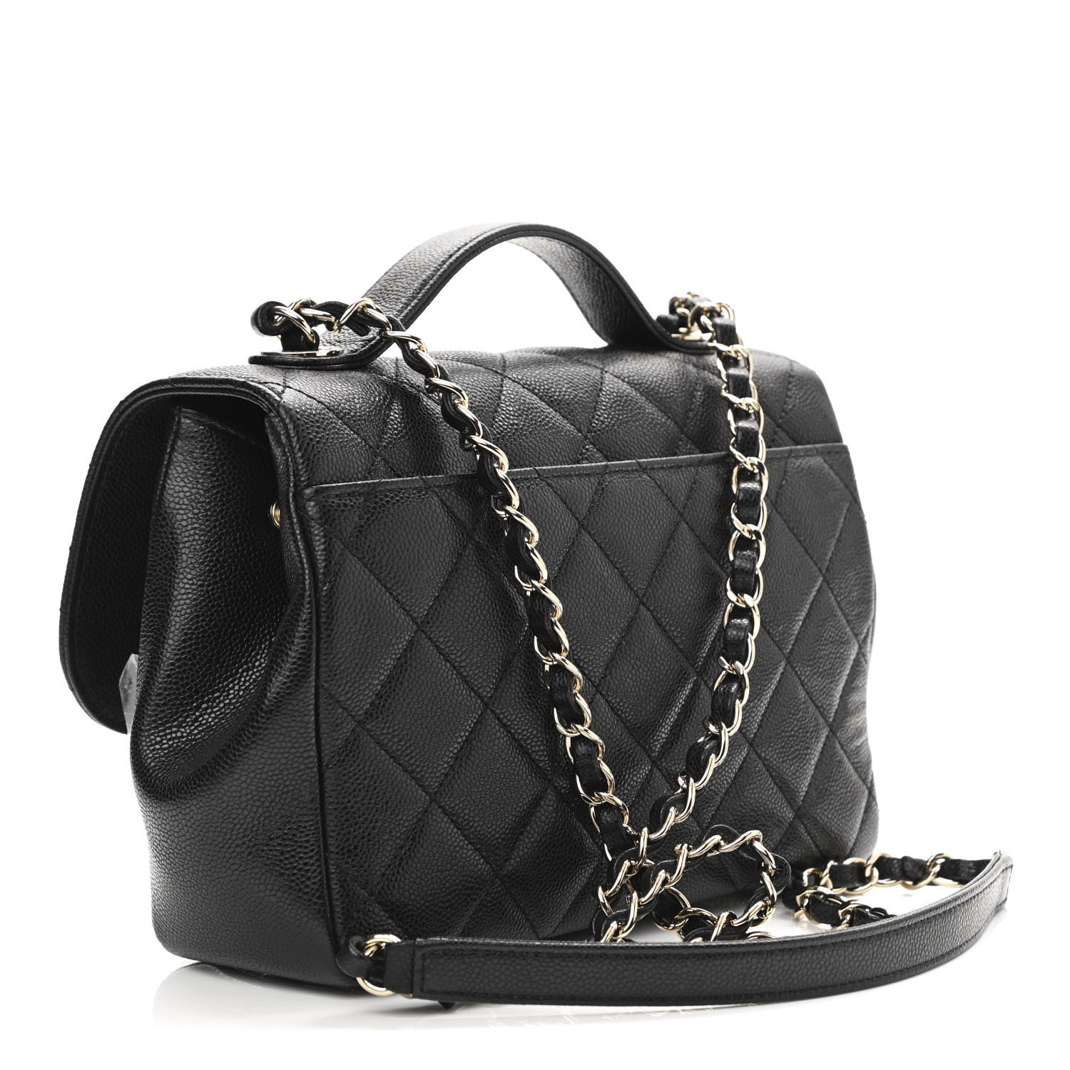 Chanel Caviar Quilted Small Business Affinity Flap Black 3 of 11