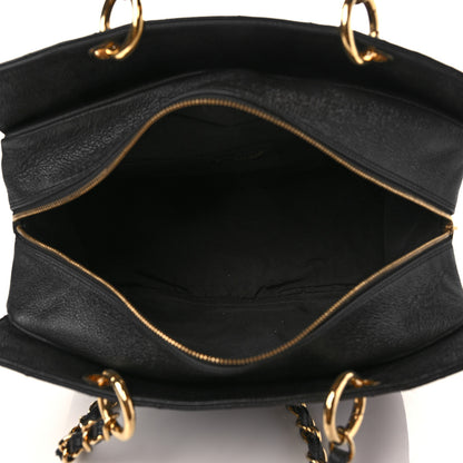 Chanel Caviar Quilted Grand Timeless Tote GTT Black 5 of 7
