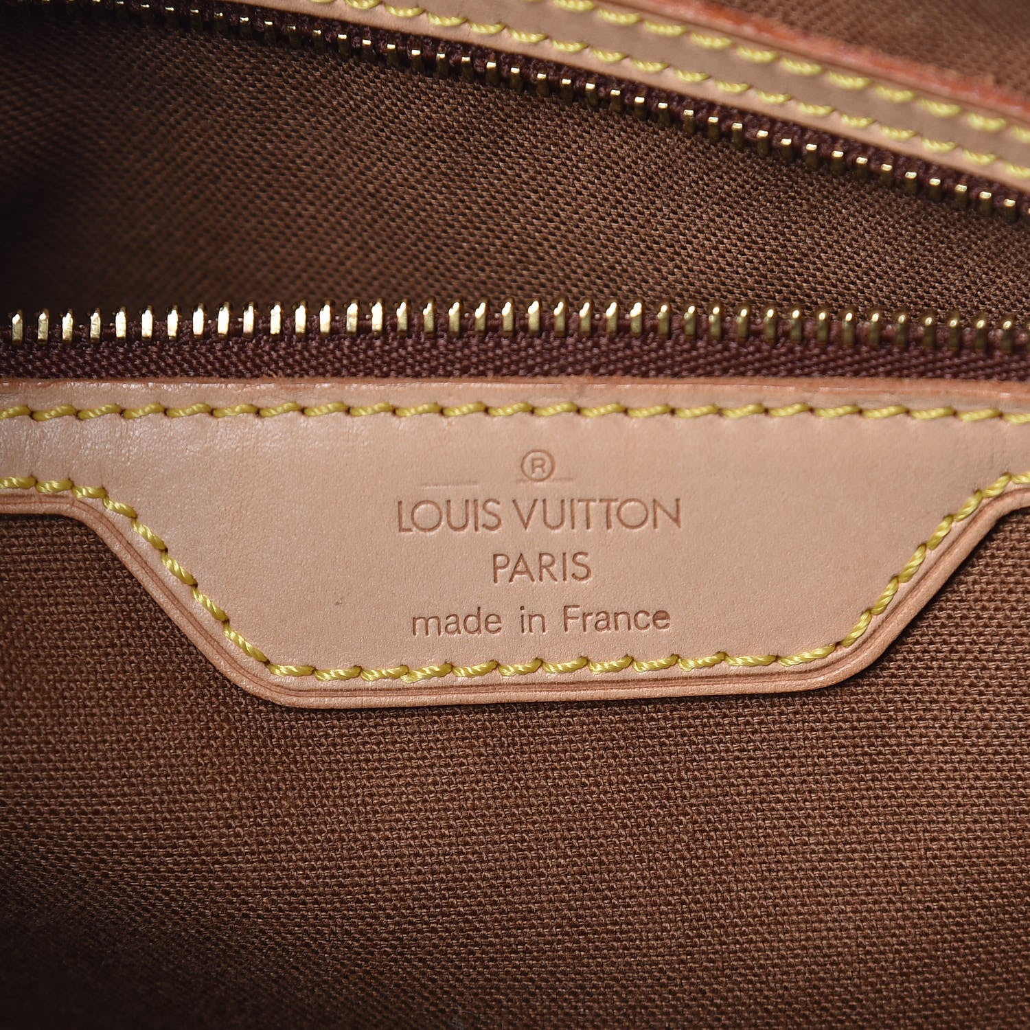 Louis Vuitton Monogram Cabas Mezzo 6 of 12