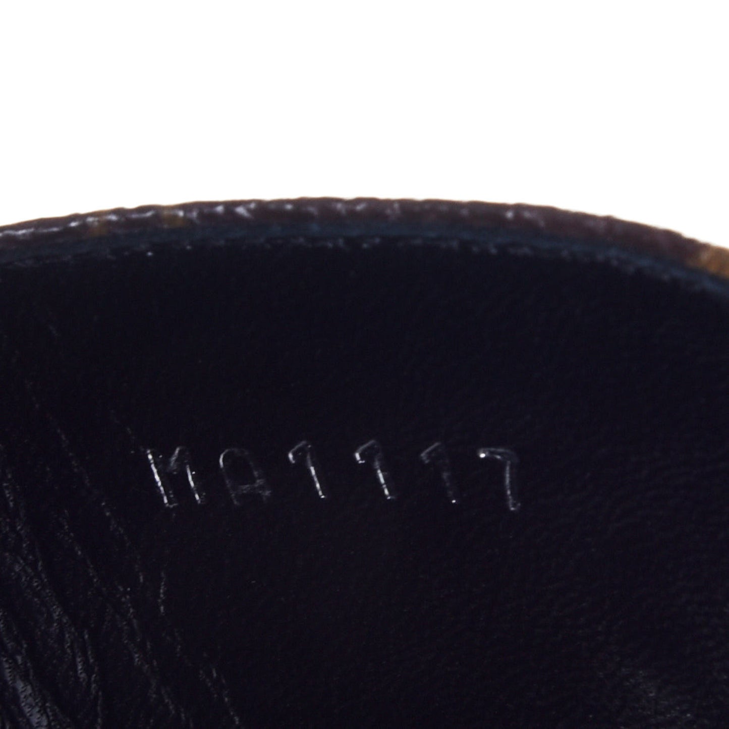Metallic Calfskin Monogram Logo Sunbath Slide Sandals 36