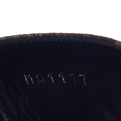 Louis Vuitton Metallic Calfskin Monogram Logo Sunbath Slide Sandals 36 8 of 8