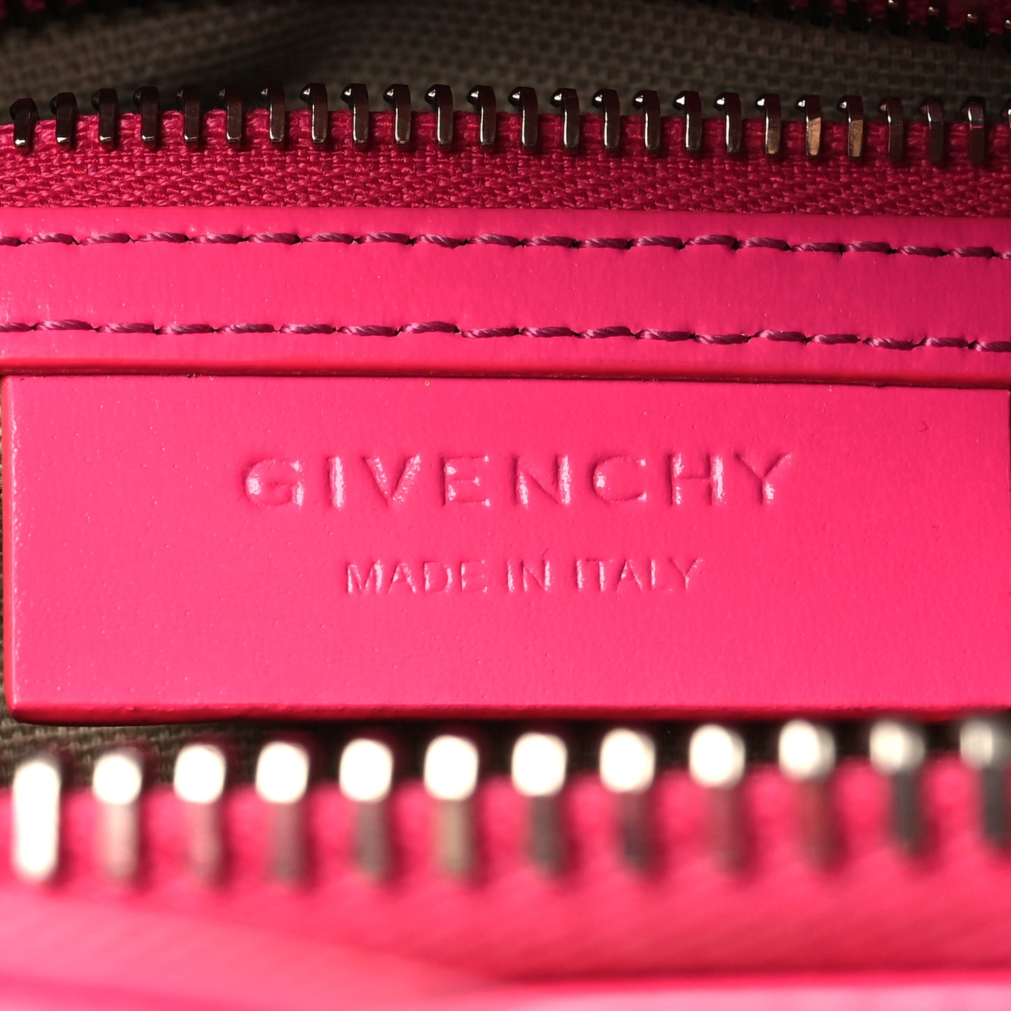 Shiny Lord Calfskin Mini Antigona Shocking Pink
