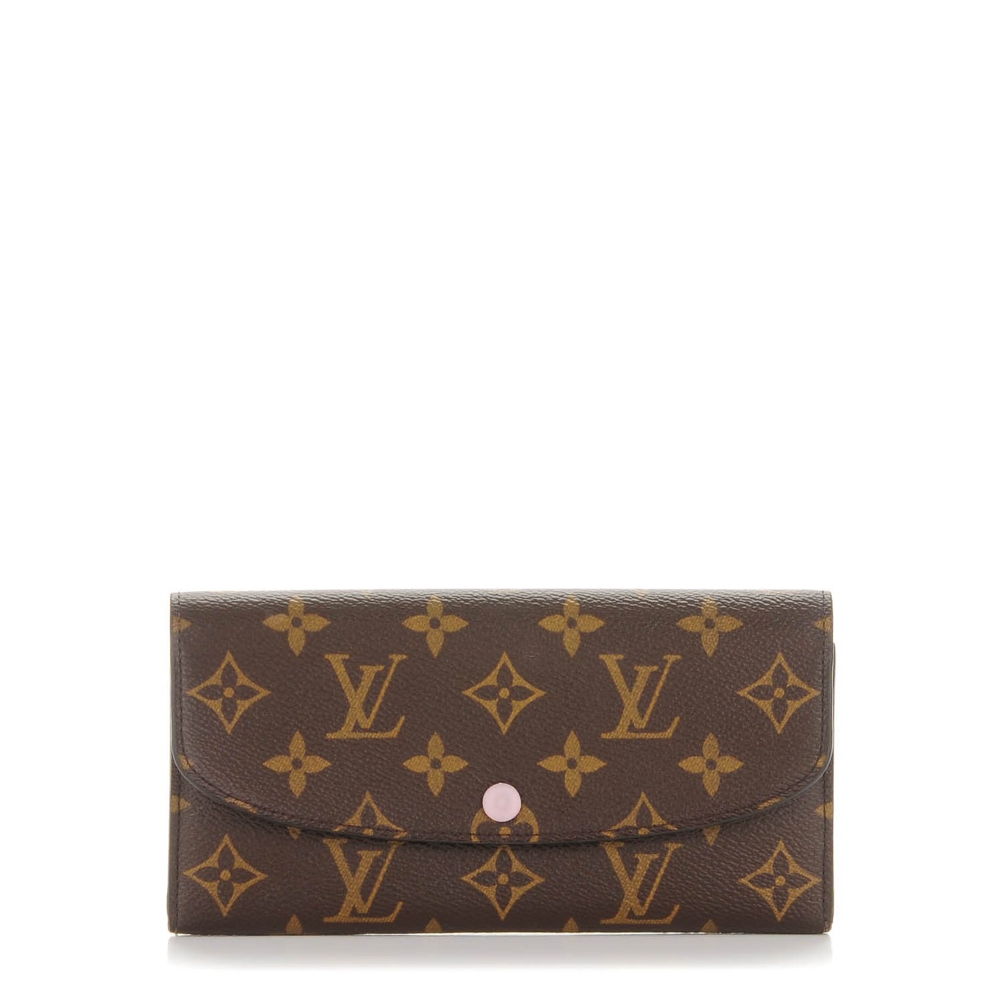 Monogram Emilie Wallet Rose Ballerine