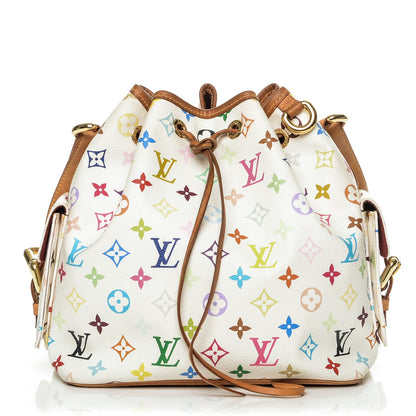 Louis Vuitton Monogram Multicolor Petit Noe White 1 of 6