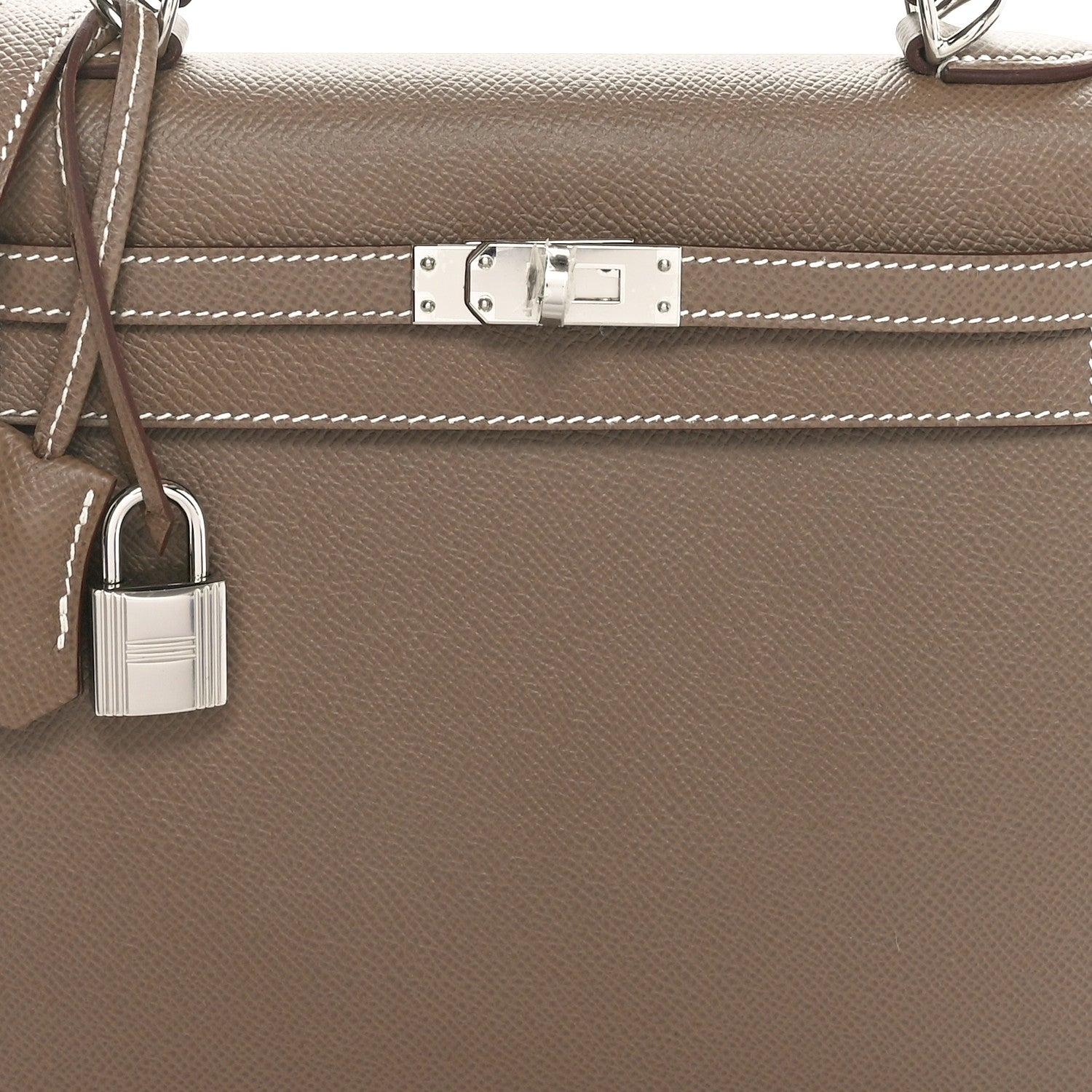 Hermes Epsom Kelly Sellier 25 Etoupe 8 of 10