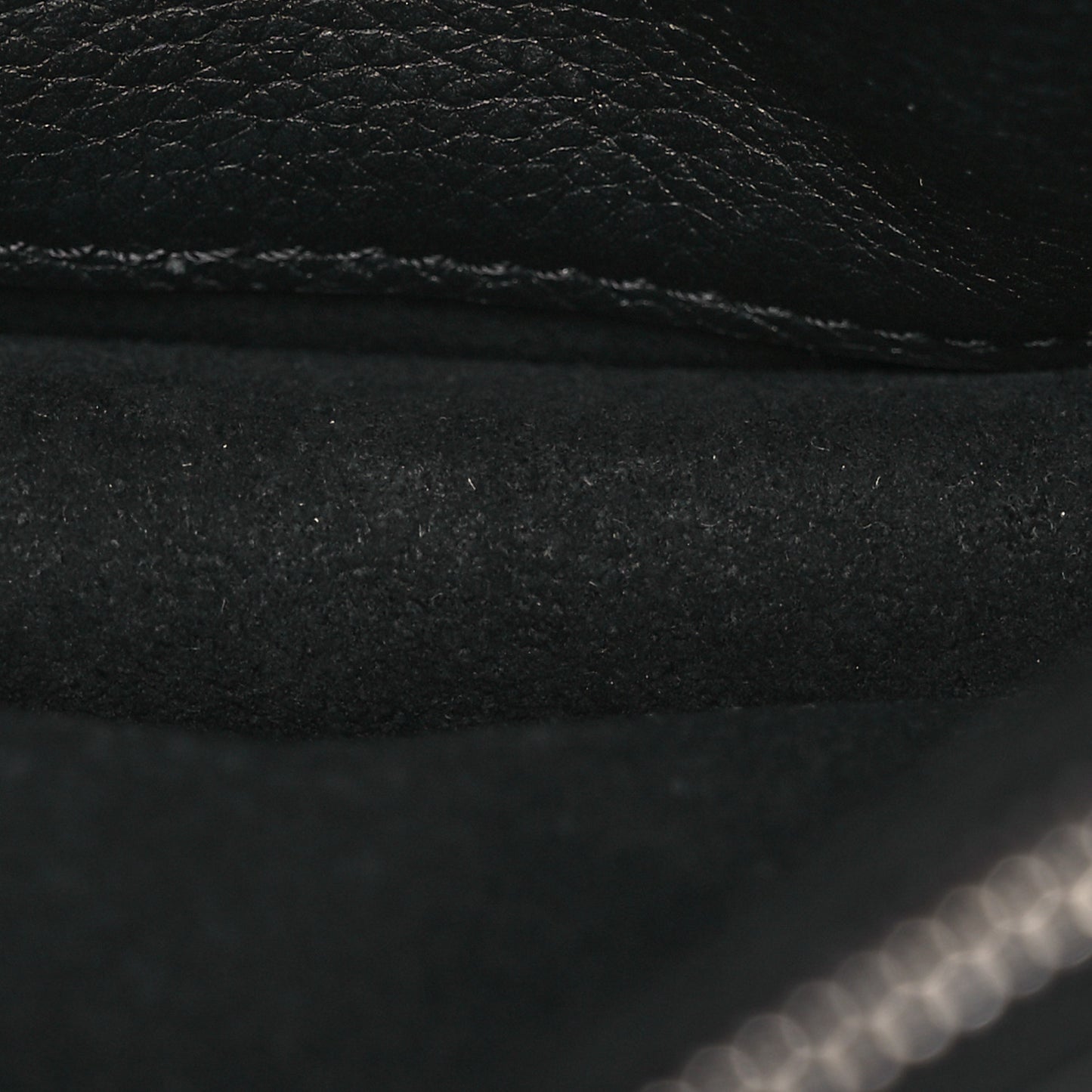 Calfskin My Lockme Chain Pochette Black