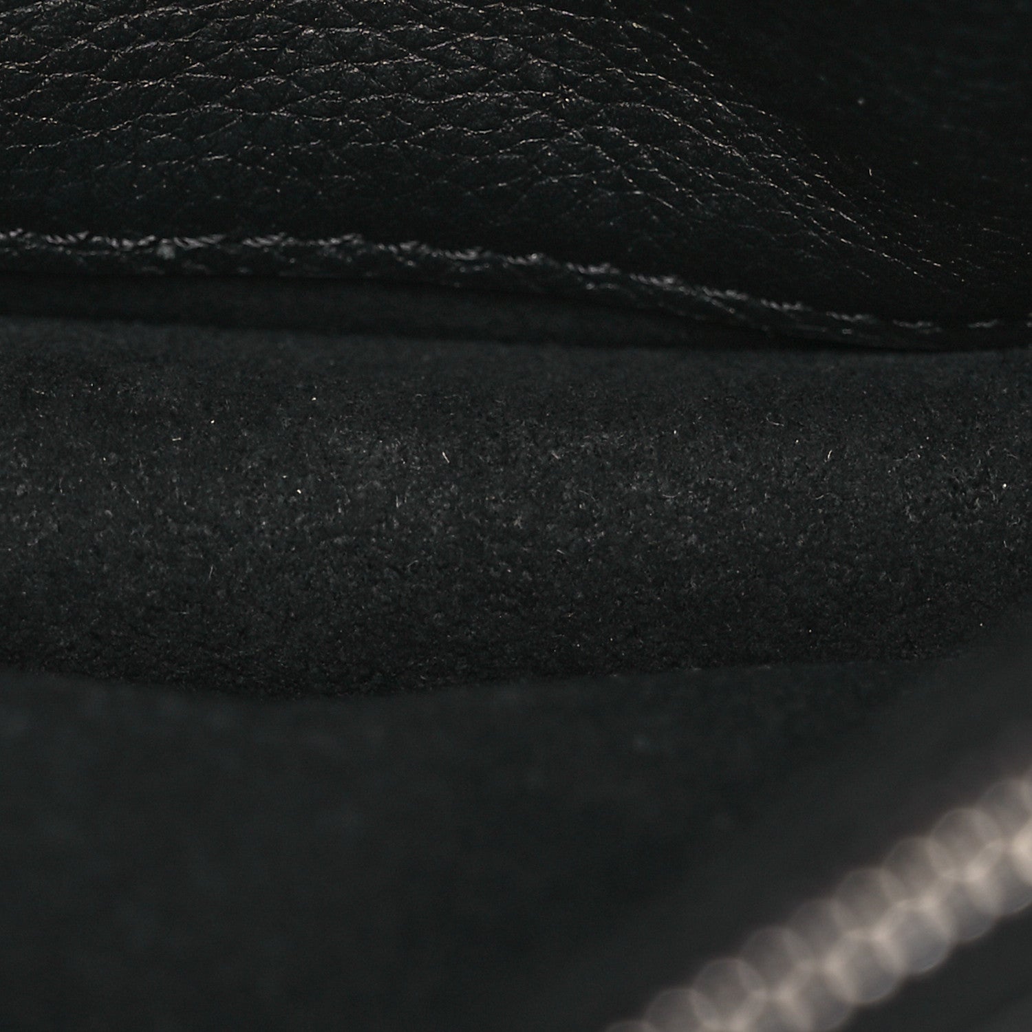 Louis Vuitton Calfskin My Lockme Chain Pochette Black 5 of 14