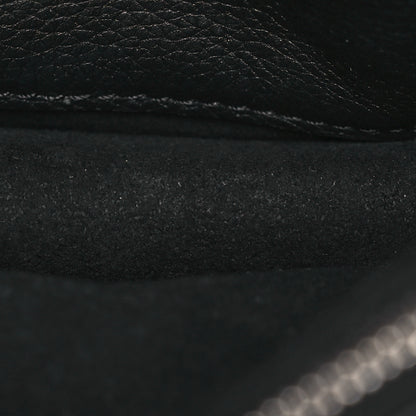 Louis Vuitton Calfskin My Lockme Chain Pochette Black 5 of 14