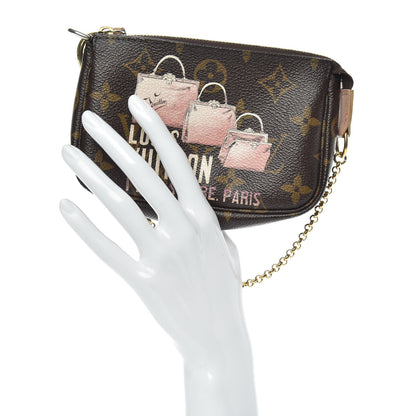 Louis Vuitton Monogram Affiche Mini Pochette Accessories 2 of 11