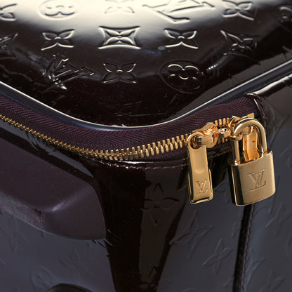 Louis Vuitton Vernis Pegase 45 Rolling Luggage Amarante 12 of 19