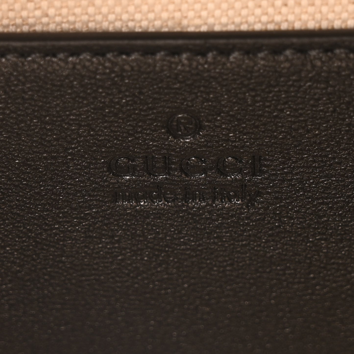 Sakai Be Green Calfskin Diagonal Stitched Blondie Top Handle Bag Black