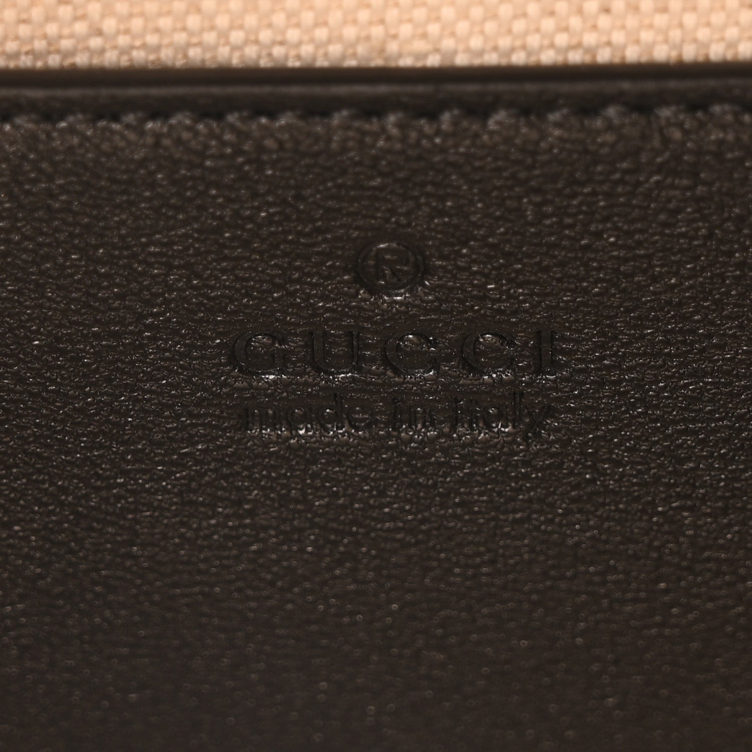 Gucci Sakai Be Green Calfskin Diagonal Stitched Blondie Top Handle Bag Black 6 of 10