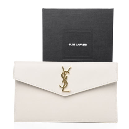 Saint Laurent Grain De Poudre Uptown Pouch Crema Soft 9 of 9