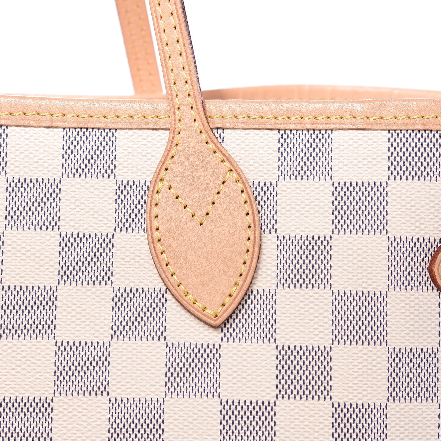 Damier Azur Neo Neverfull MM Rose Ballerine