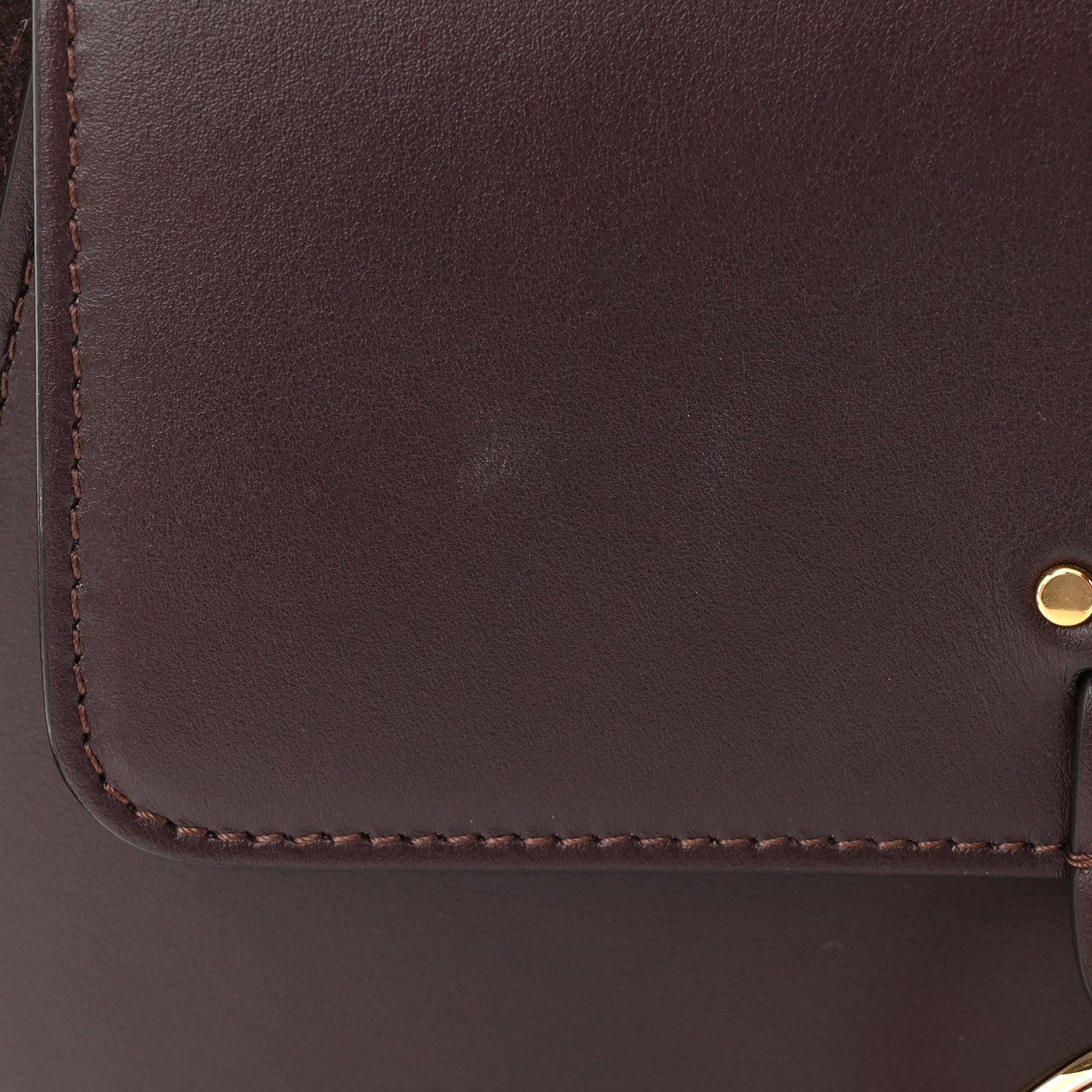 Chloe Calfskin Large Tess Bag Raisin 10 of 11