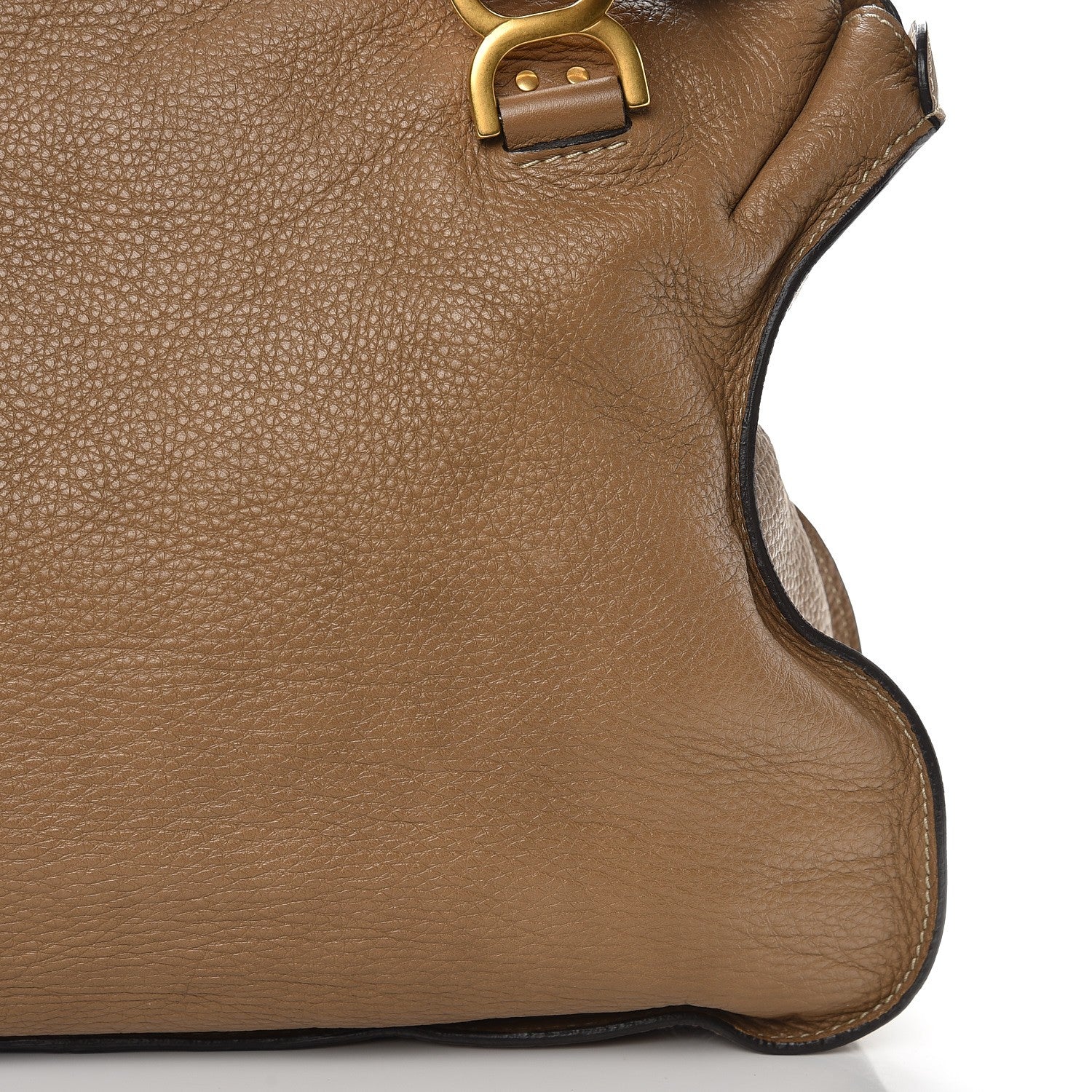 Chloe Calfskin Large Marcie Satchel Nut 9 of 9