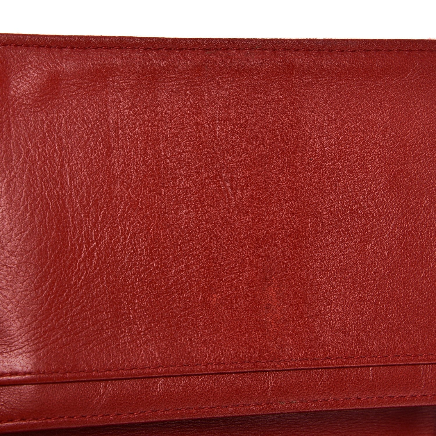 Chanel Lambskin Quilted Boy Yen Wallet Red 18 of 26