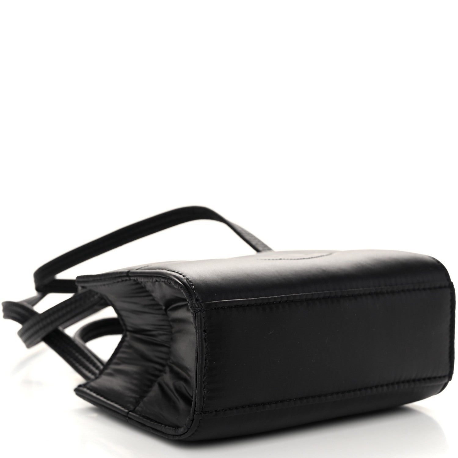 Telfar Nylon Small Puff Shopping Bag Black 4 of 10