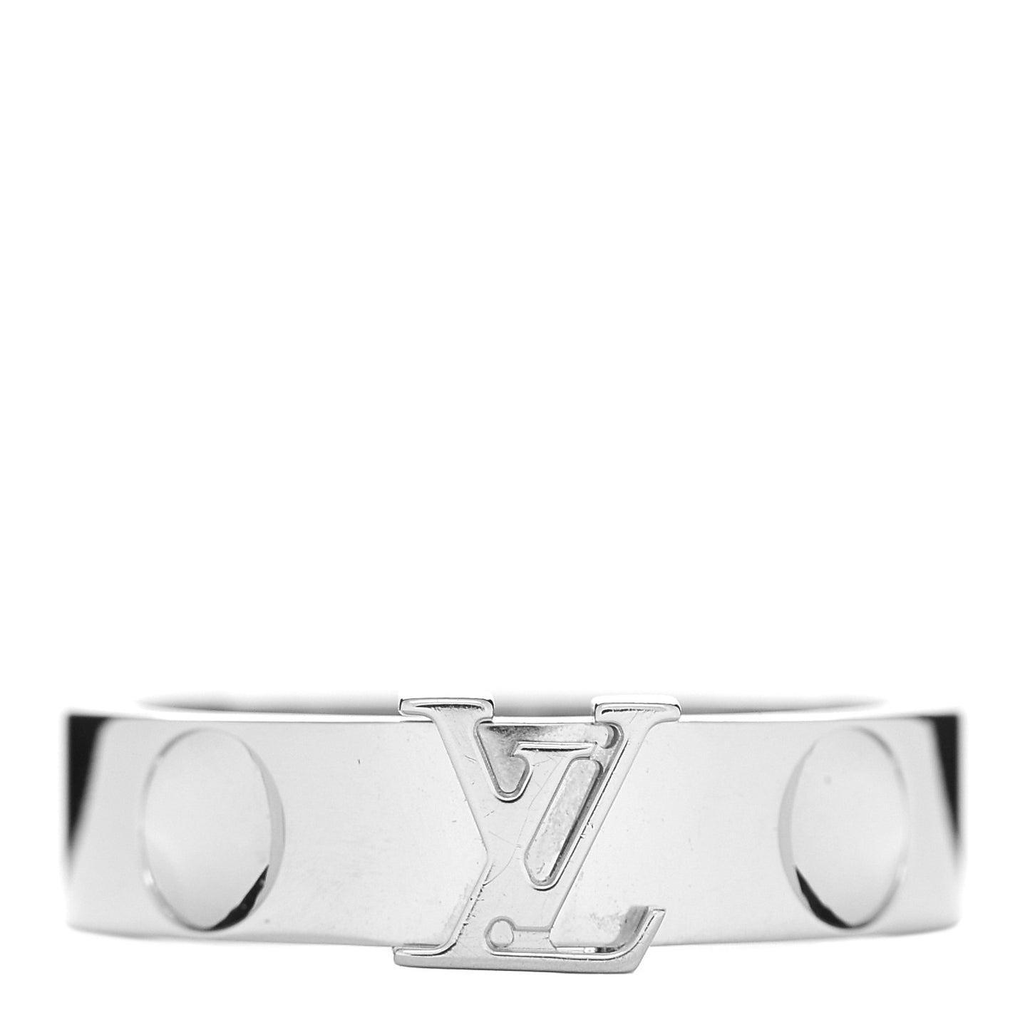 18K White Gold Empreinte LV Ring 53 6.25