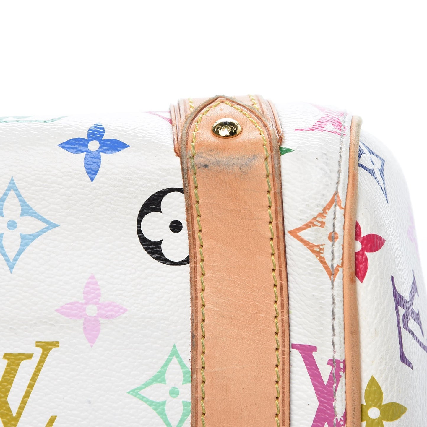 Monogram Multicolor Priscilla White