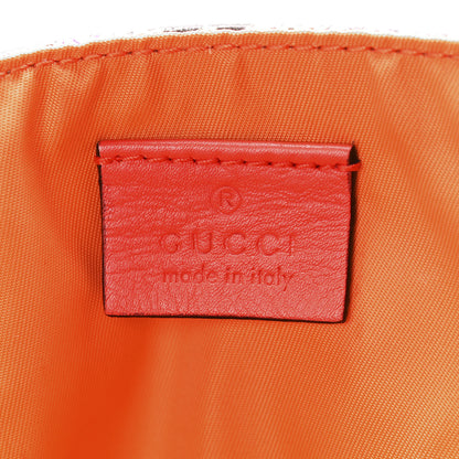Gucci GG Supreme Monogram Space Cats Diaper Bag Orange 6 of 13