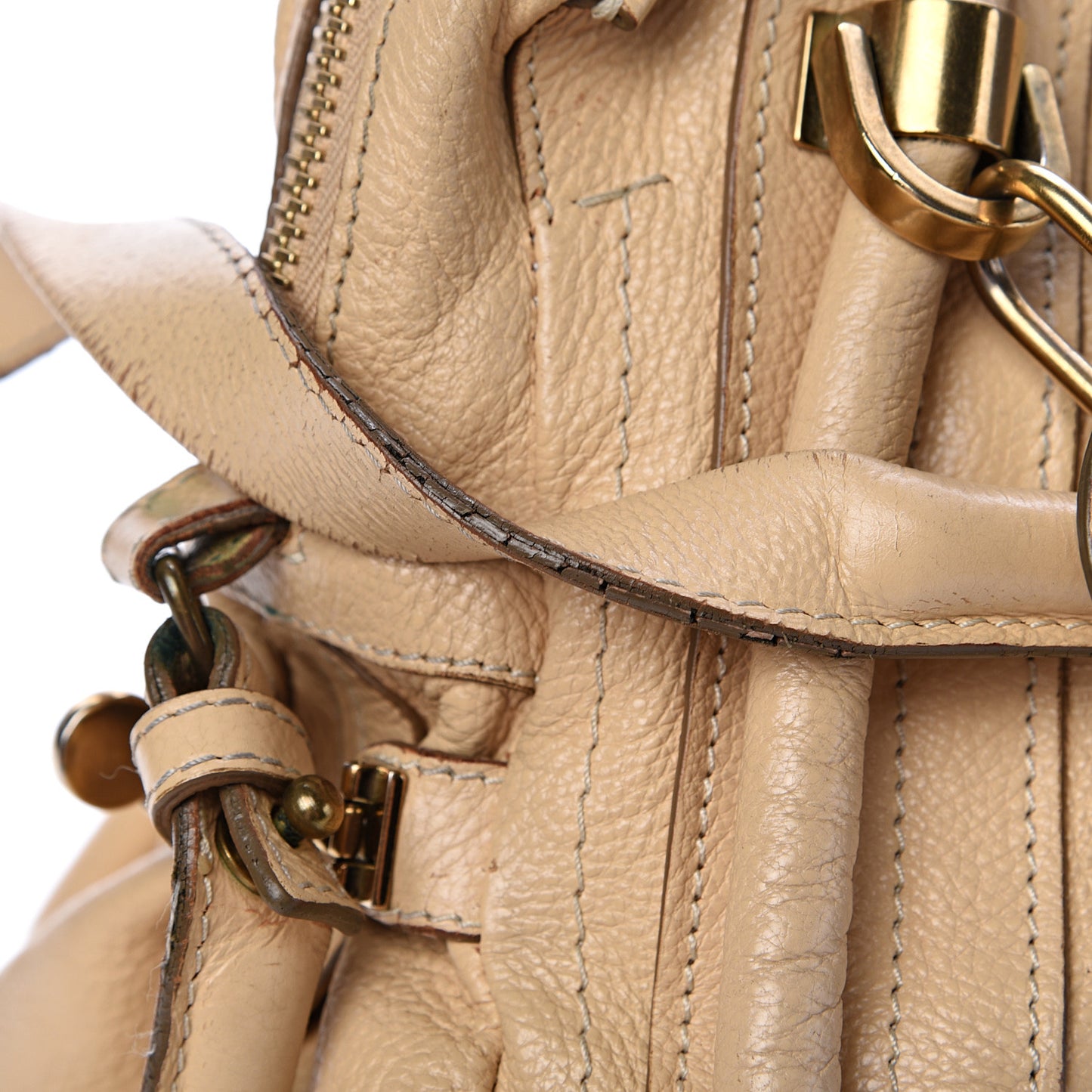 Calfskin Medium Paraty Barbour Khaki