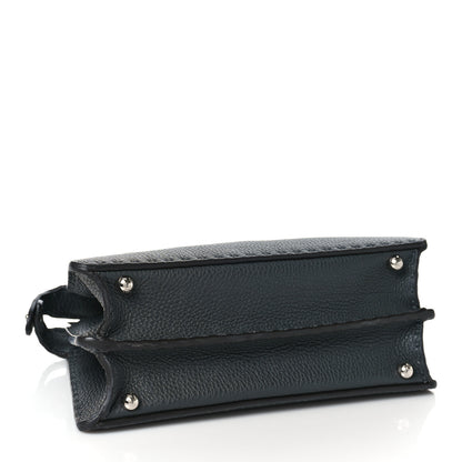 Fendi Cuoio Romano Selleria Chamois Small Peekaboo I SEE U Satchel Asfalto Camelia 3 of 8