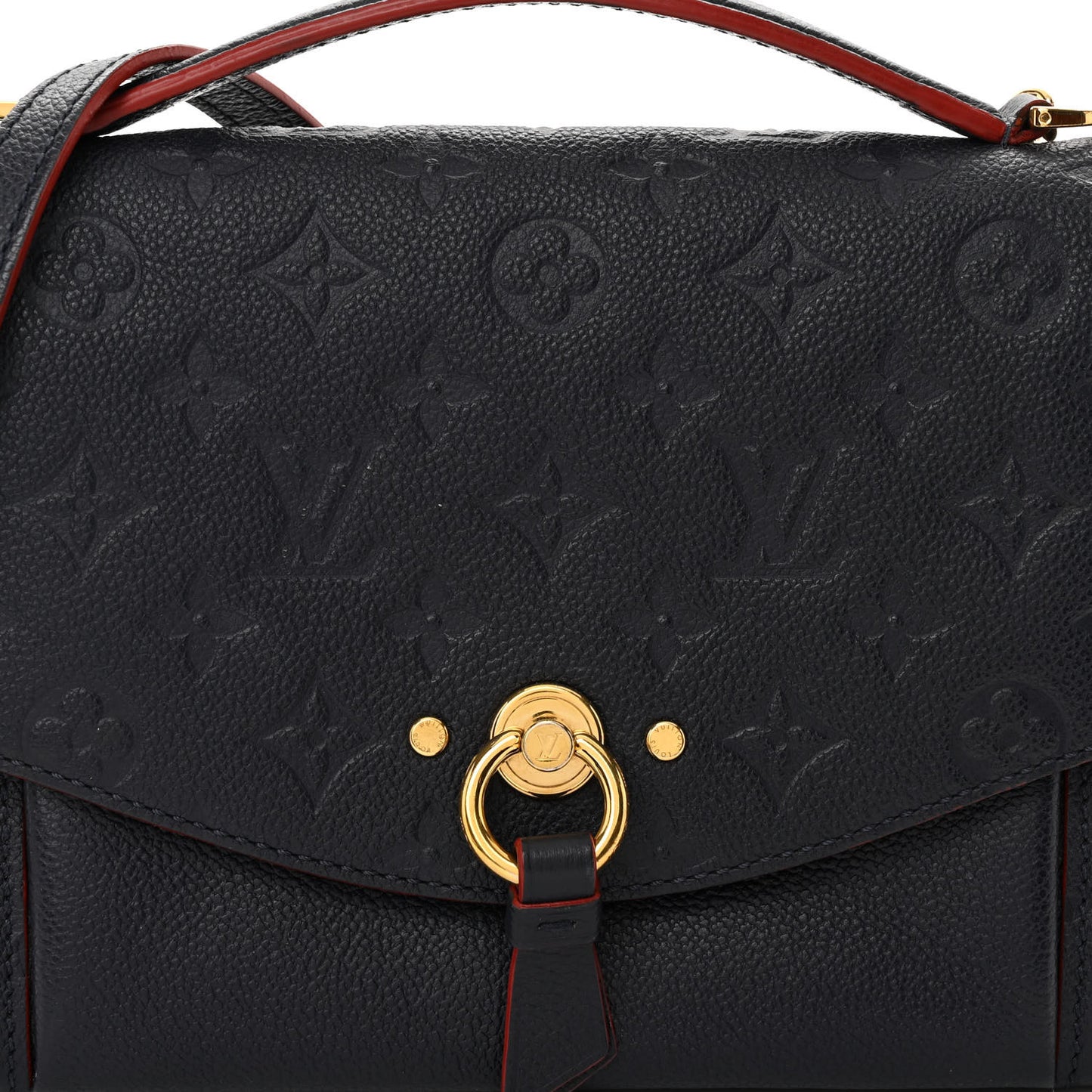 Empreinte Blanche BB Marine Rouge