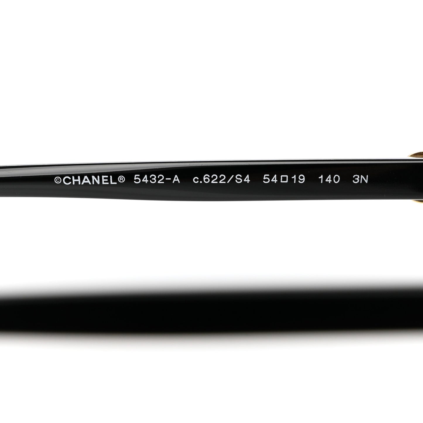 Acetate Cat Eye CC Sunglasses 5432-A Black