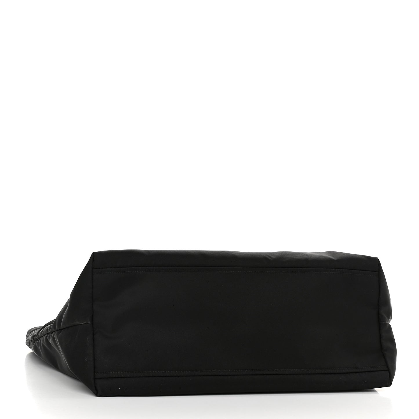Tessuto Nylon Saffiano Tote Black