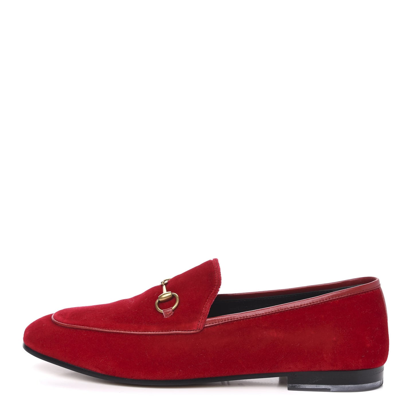 Velvet Horsebit Womens Jordaan Loafers 41 Hibiscus Red