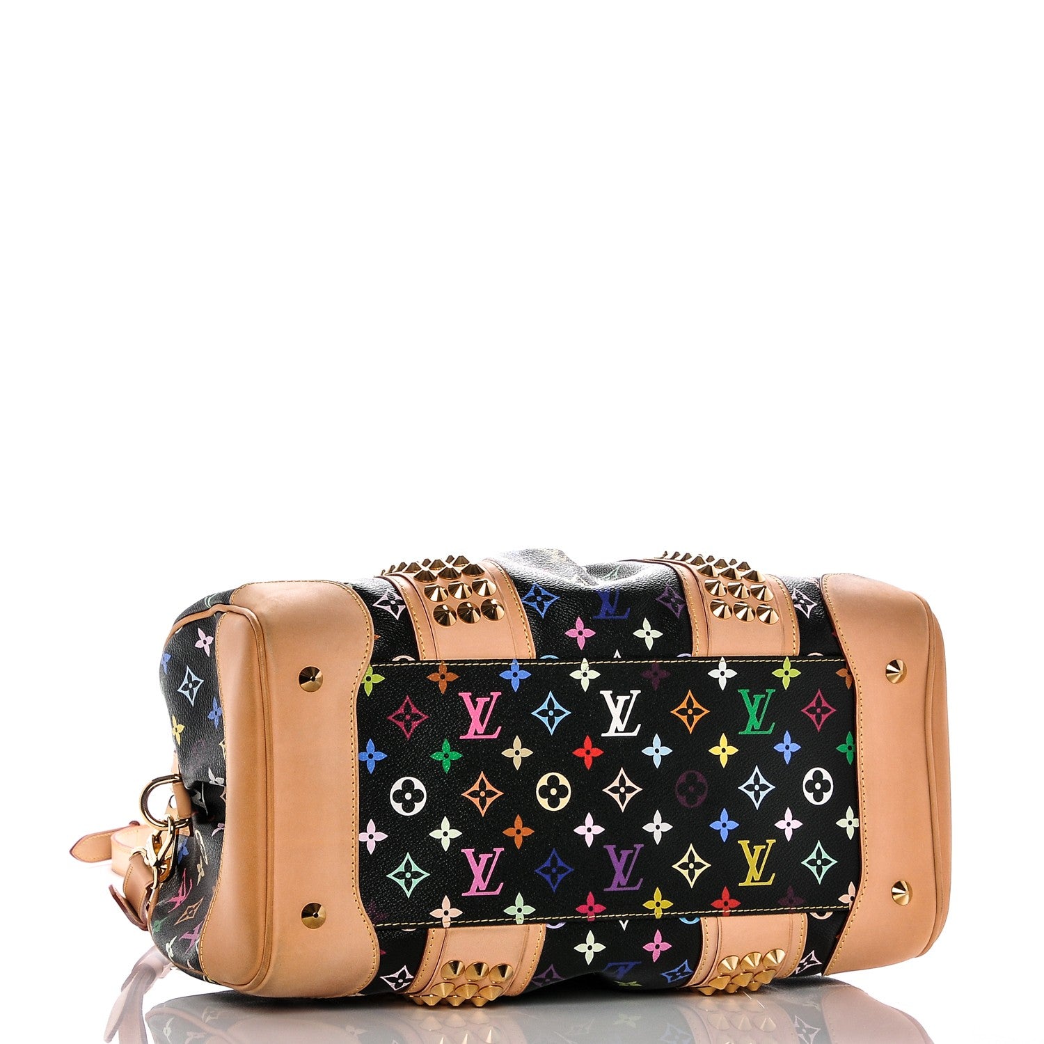 Louis Vuitton Monogram Multicolor Courtney GM Black 4 of 8