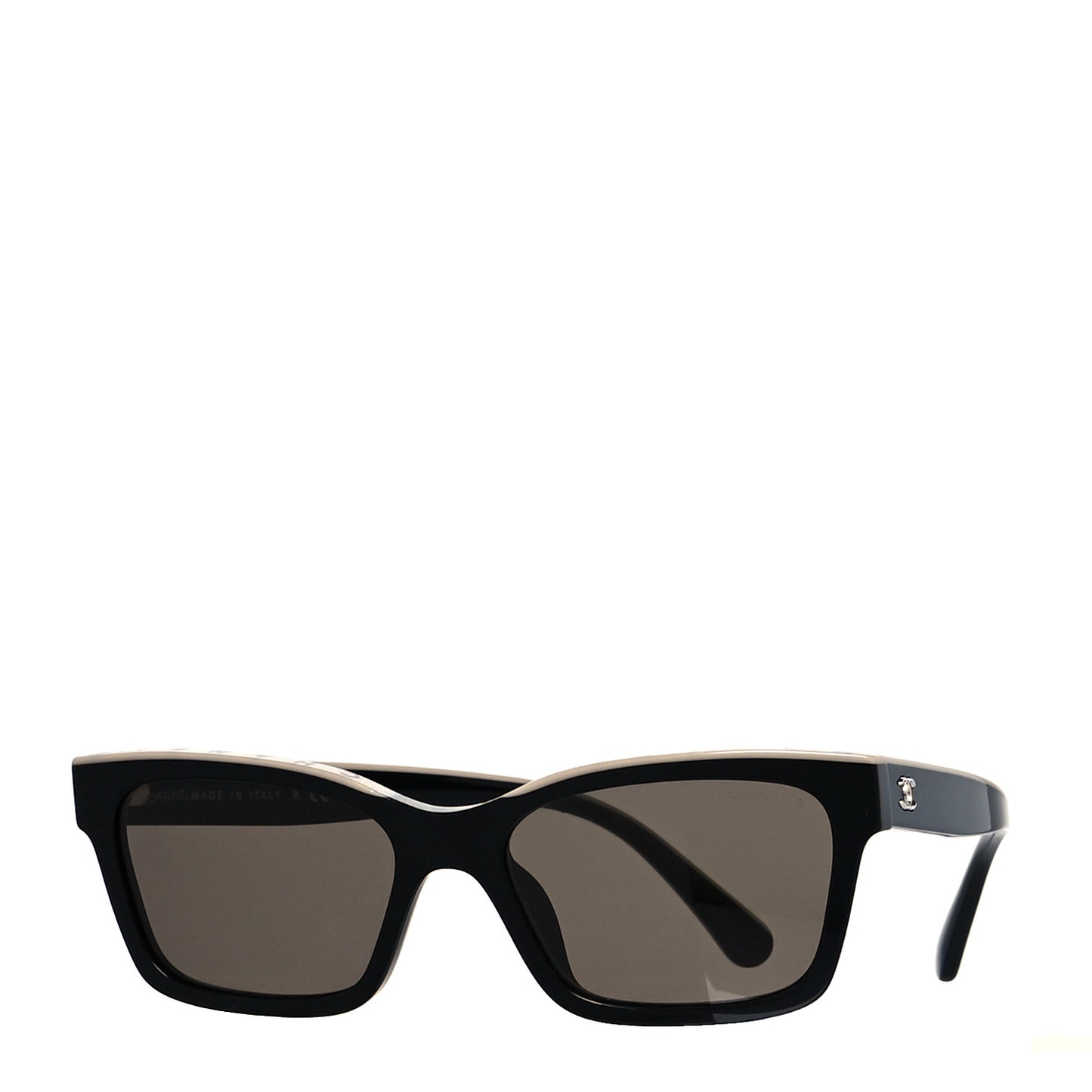 Acetate Square Sunglasses 5417-A Black