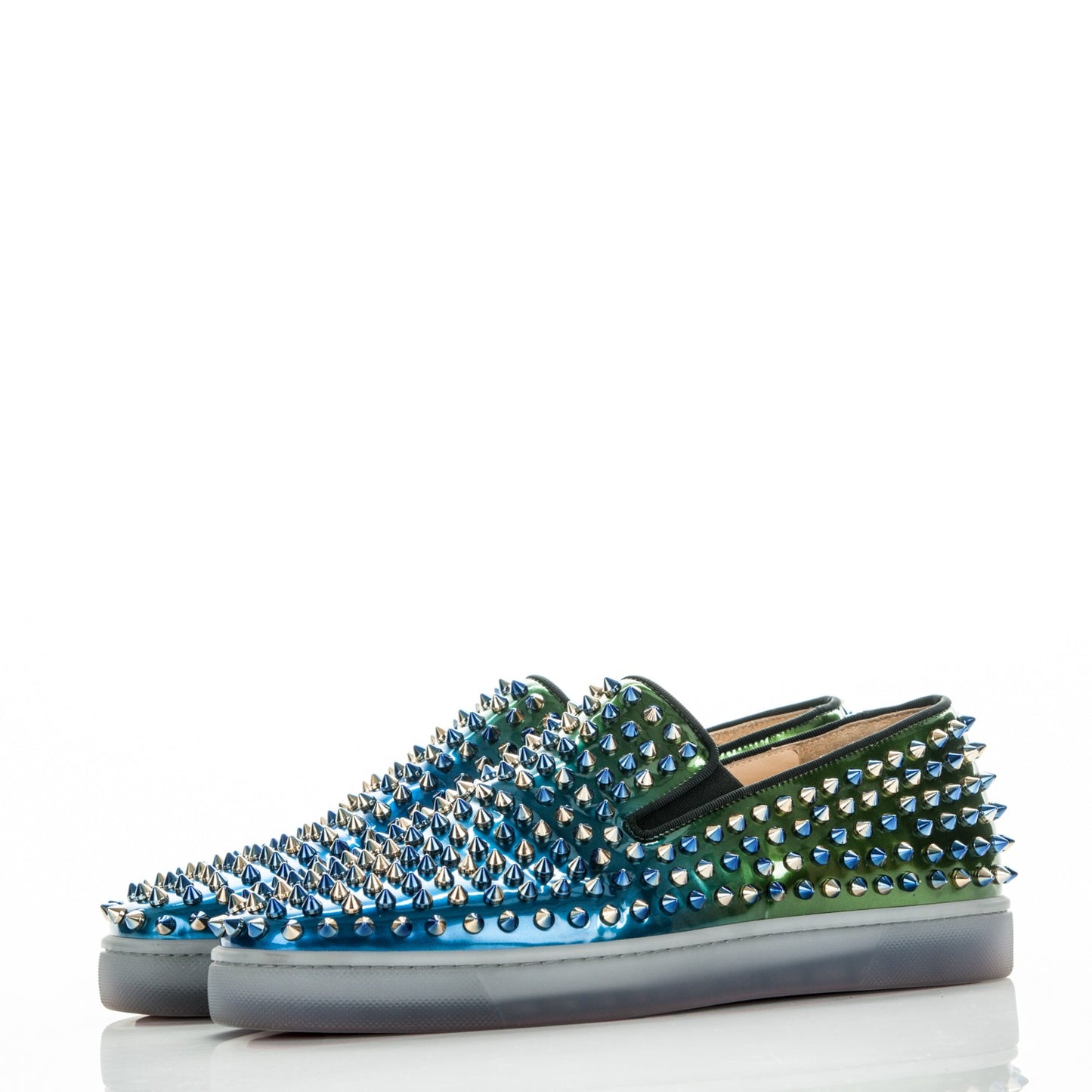 Patent Scarabe Spikes Mens Roller Boat Flats 41 Amazon Ocean