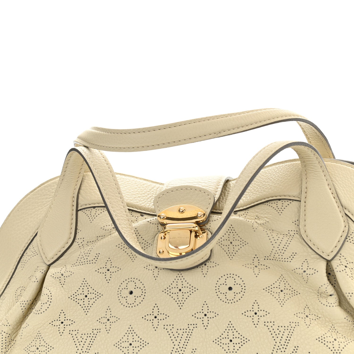 Louis Vuitton Mahina Cirrus MM Ivory 11 of 11