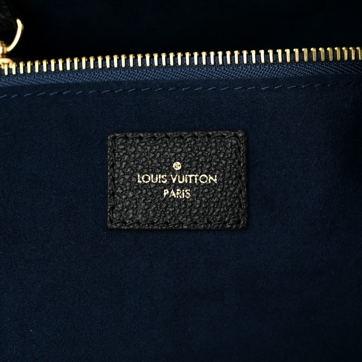 Louis Vuitton Empreinte Monogram Giant Neverfull MM Black 7 of 11