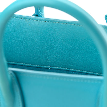 Saint Laurent Calfskin Nano Sac De Jour Turquoise 16 of 16