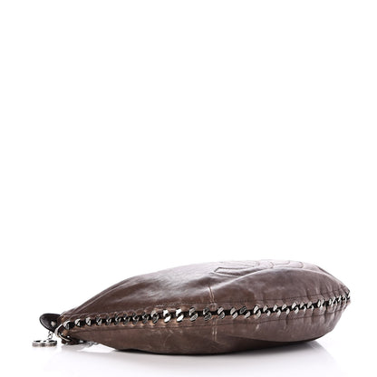 Chanel Calfskin Modern Chain Hobo Brown 4 of 10