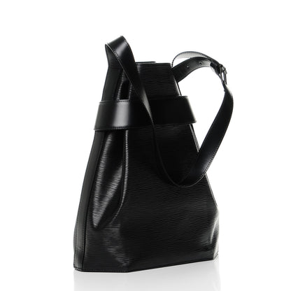 Louis Vuitton Epi Sac D'Epaule Black 3 of 8