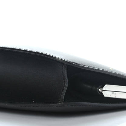 Hermes Veau Monsieur Lizard Ostrich Spaceship Sac A Malice Black Multicolor 11 of 18