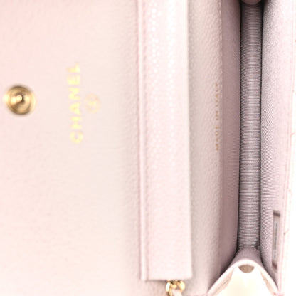 Chanel Caviar Quilted Miss Coco Clutch With Chain Light Purple 5 of 12