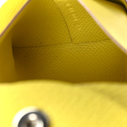Hermes Epsom Bastia Coin Purse Lime 6 of 10