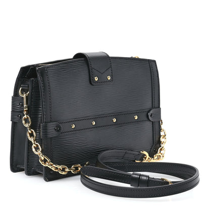Louis Vuitton Epi Trunk Clutch Black 3 of 10