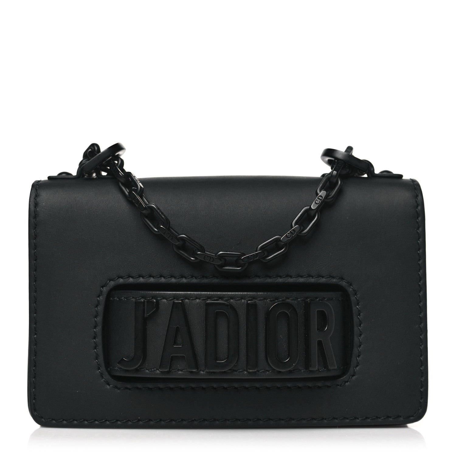 Christian Dior Ultra Matte Calfskin Mini J'Adior Chain Flap Bag Black 1 of 10