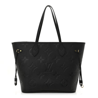Louis Vuitton Empreinte Monogram Giant Neverfull MM Black 1 of 10
