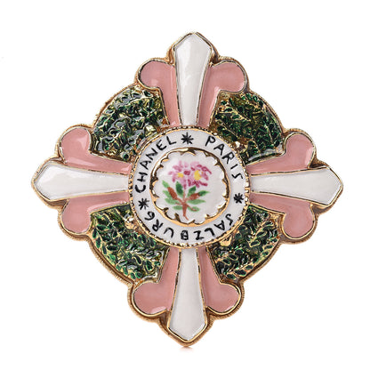 Chanel Enamel Salzburg Brooch Multicolor 1 of 4